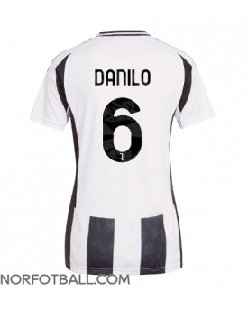 Billige Fotballdrakt Juventus Danilo Luiz #6 Replika Hjemmedrakt Dame 2024-25 Kortermet